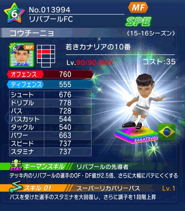 No.13994 コウチーニョ【15-16】