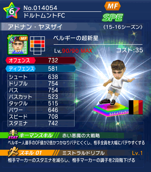 No.14054　アドナン・ヤヌザイ【15-16】