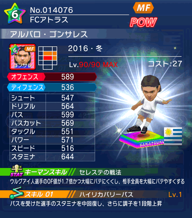 No.14076　アルバロ・ゴンサレス【16・冬】