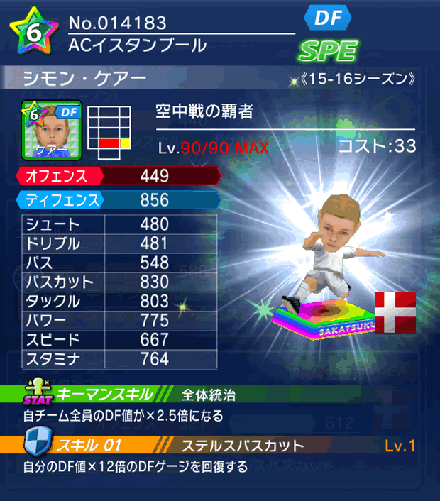 No.14183　シモン・ケアー【15-16】