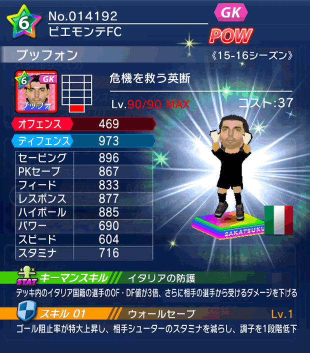 No.14192　ブッフォン【15-16】