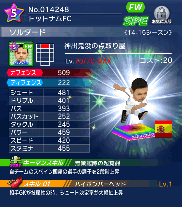 No.14248 ソルダード【14-15】