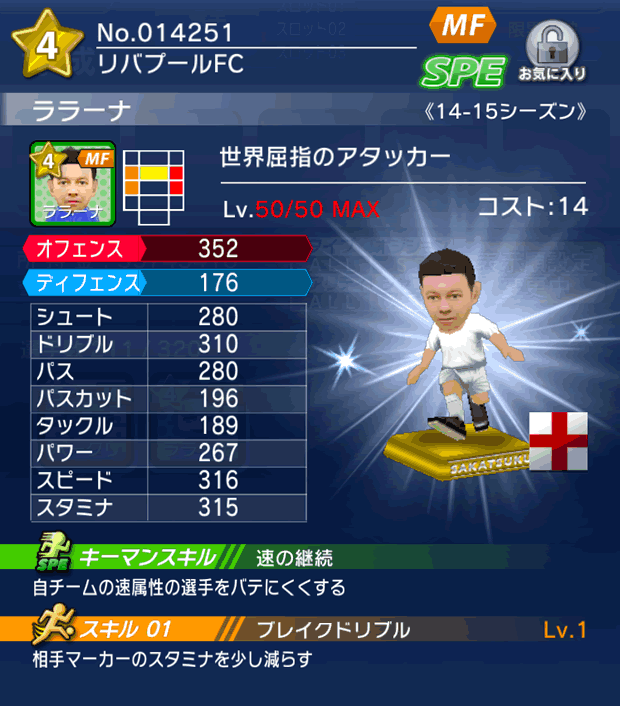 No.14251　ララーナ【14-15】