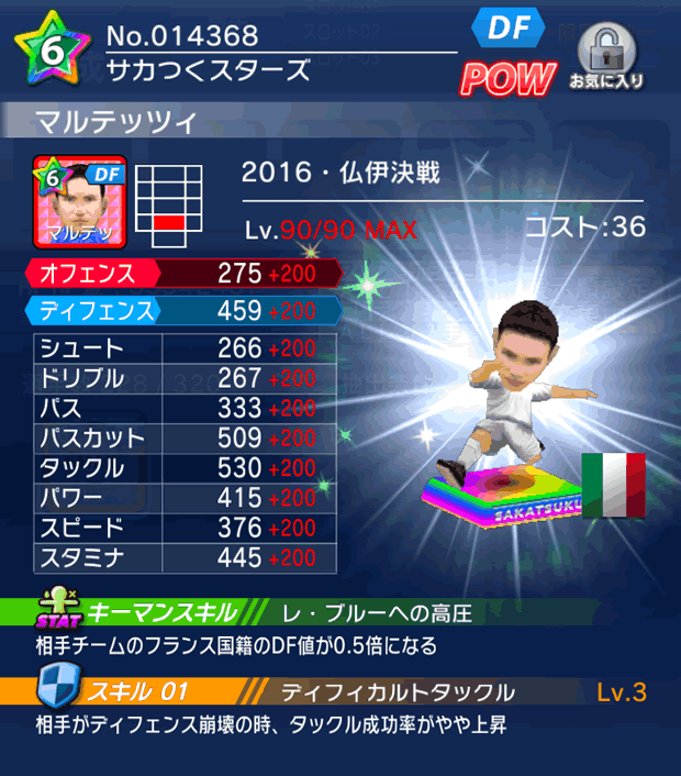 No.14368 マルテッツィ【16・決戦】