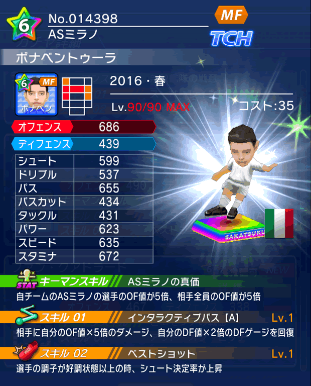 No.14398 ボナベントゥーラ【16・春】