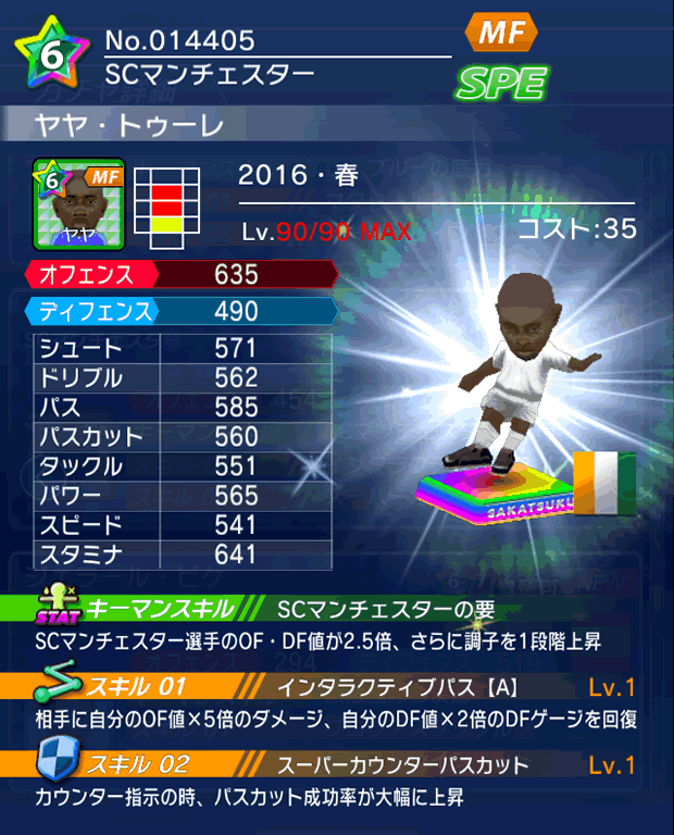 No.14405 ヤヤ・トゥーレ【16・春】