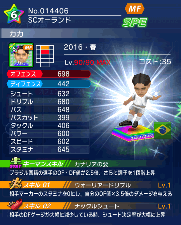 No.14406 カカ【16・春】