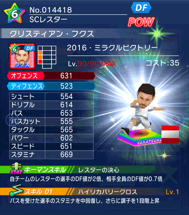 No.14418 クリスティアン・フクス【16・V】