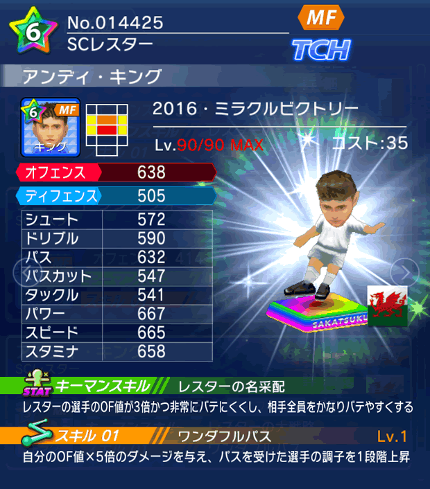 No.14425 アンディ・キング【16・V】