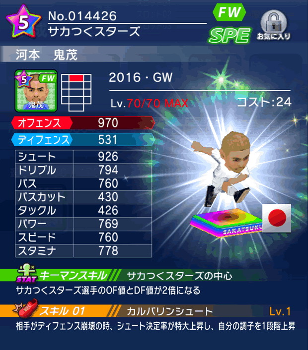 No.14426　河本鬼茂【16・GWcs】