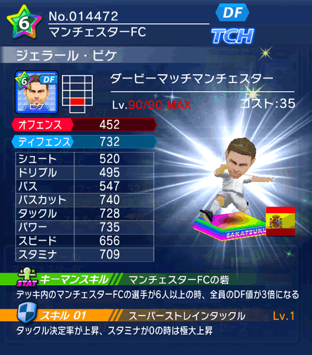 No.14472　ジェラール・ピケ【Derby】