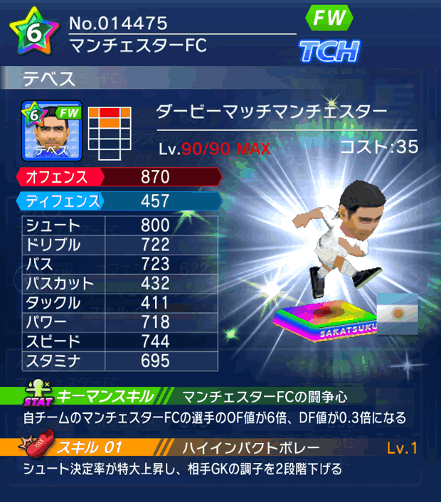 No.14475 テベス【Derby】