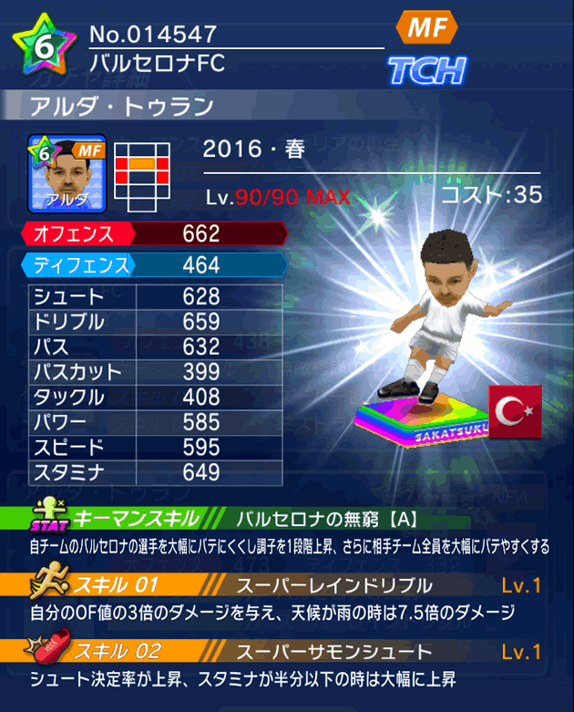 No.14547　アルダ・トゥラン【16・春】