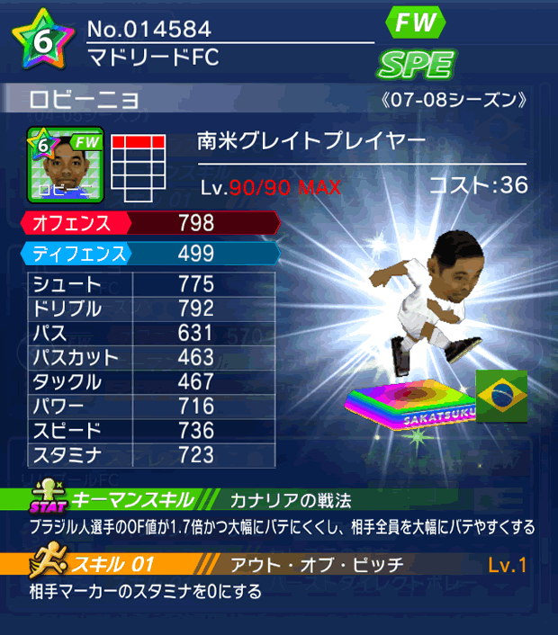 No.14584　ロビーニョ【南米GR】