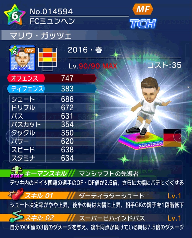 No.14594 マリウ・ガッツェ【16・春】