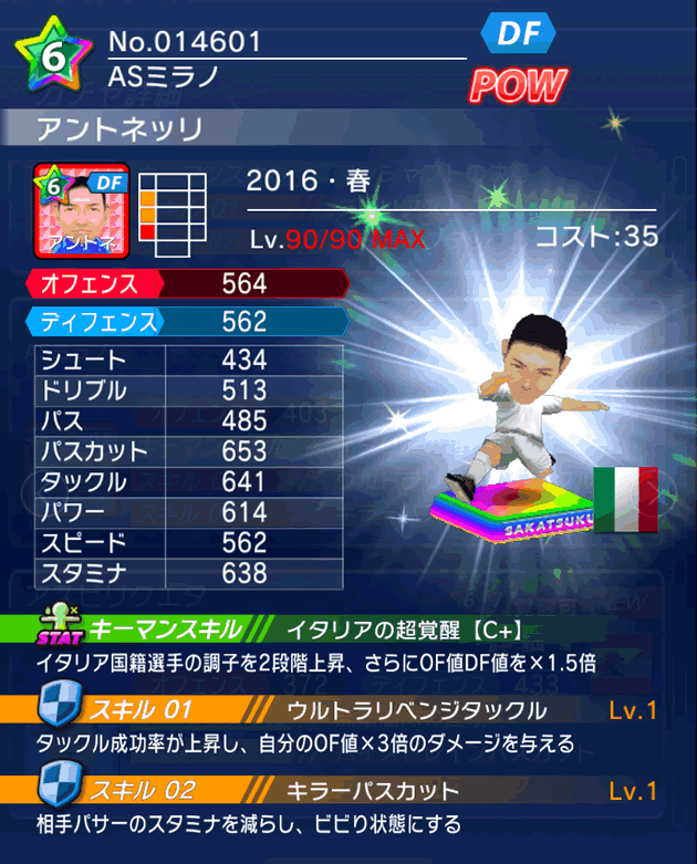 No.14601　アントネッリ【16・春】