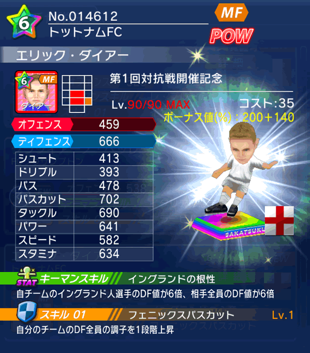 No.14612 エリック・ダイアー【co・BP】