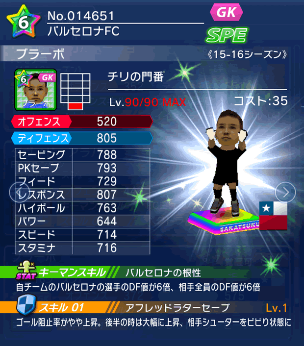 No.14651　ブラーボ【15-16】