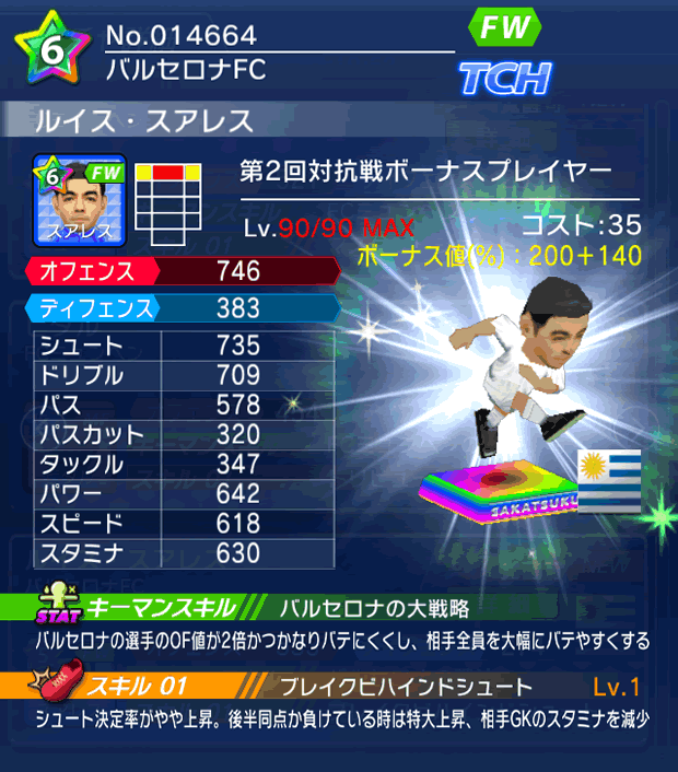 No.14664 ルイス・スアレス【co・BP】