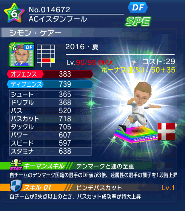 No.14672　シモン・ケアー【16・夏】