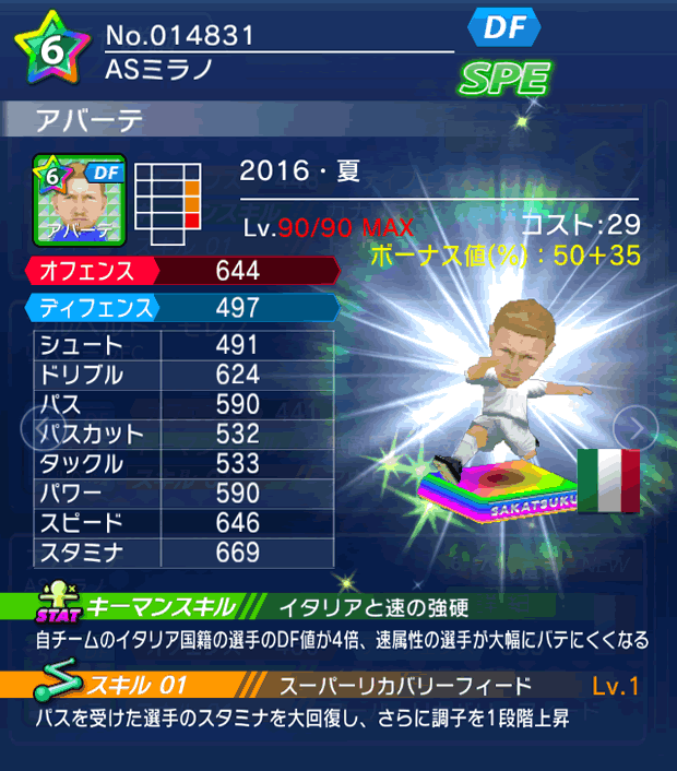 No.14831　アバーテ【16・夏】