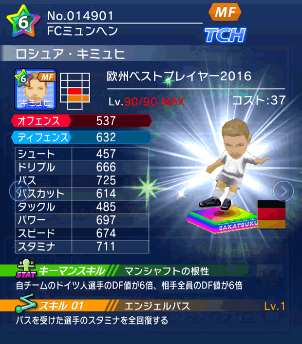 No.14901　ロシュア・キミュヒ【EU・16】