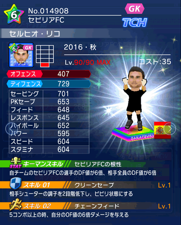 No.14908 セルヒオ・リコ【16・秋】