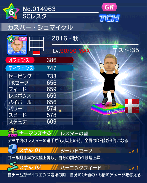 No.14963 カスパー・シュマイケル【16・秋】