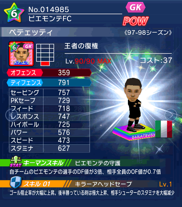 No.14985　ペテェッティ【97-98G】