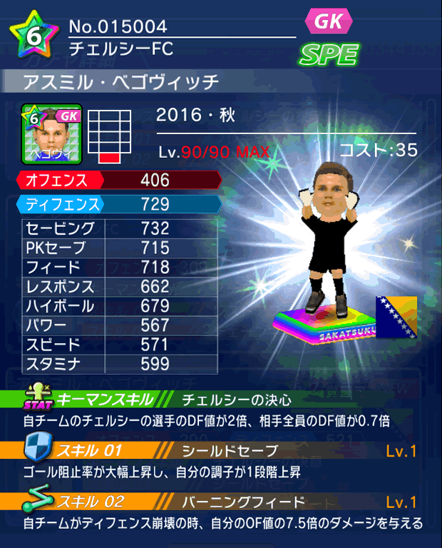 No.15004　アスミル・ベゴヴィッチ【16・秋】