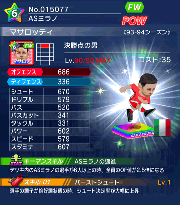 No.15077　マサロッティ【93-94】