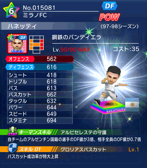 No.15081 ハネッティ【97-98LL】