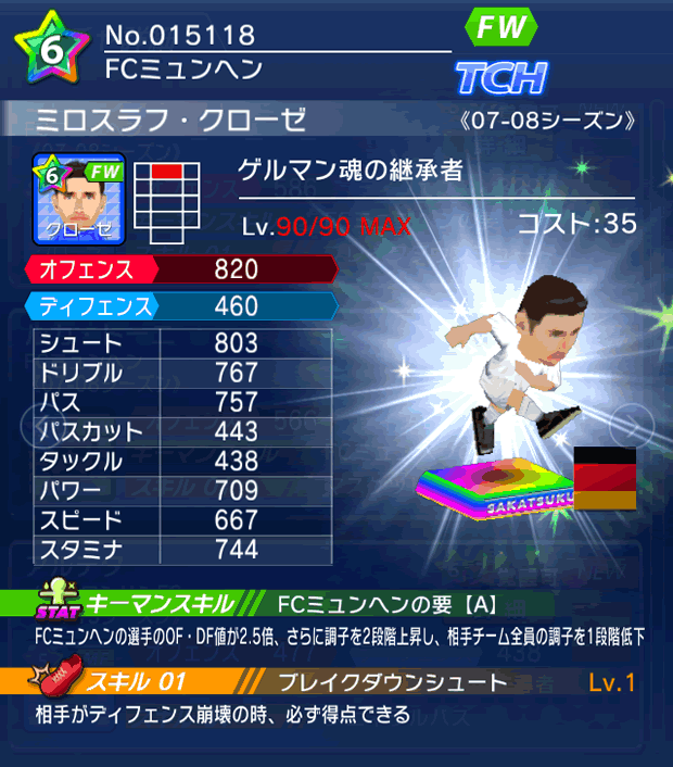 No.15118 ミロスラフ・クローゼ【07-08LS】