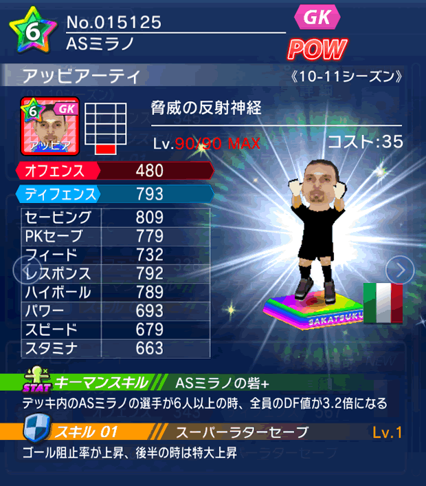 No.15125 アッビアーティ【10-11LS】