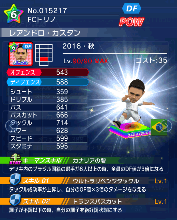 No.15217　レアンドロ・カスタン【16・秋】