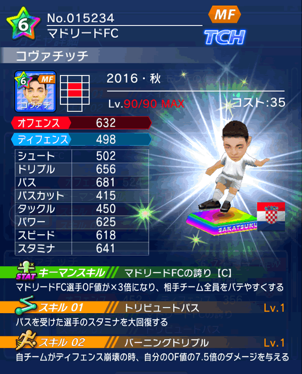 No.15234　コヴァチッチ【16・秋】