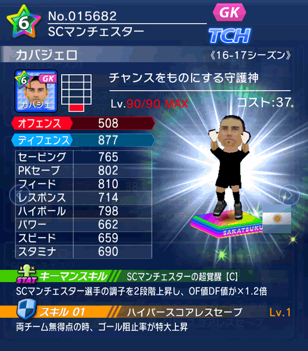 No.15682　カバジェロ【16-17】