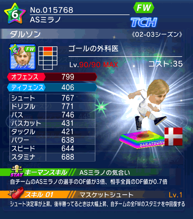 No.15768 ダルソン【02-03LL】