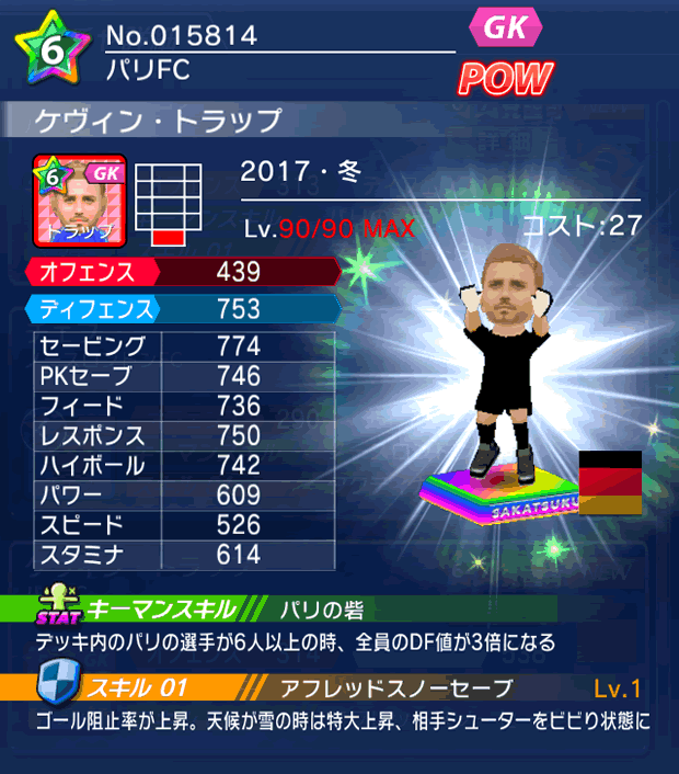 No.15814 ケヴィン・トラップ【17・冬】