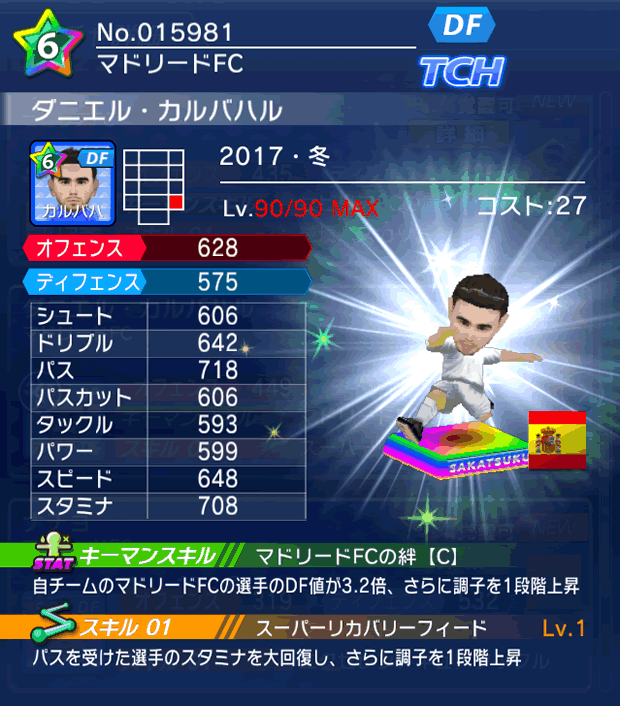 No.15981 ダニエル・カルバハル【17・冬】