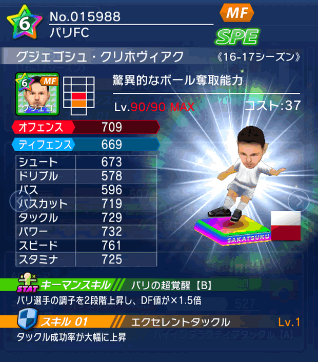 No.15988 グジェゴシュ・クリホヴィアク【16-17】