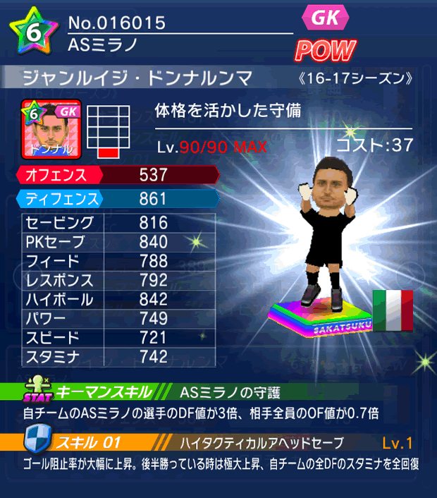 No.16015 ジャンルイジ・ドンナルンマ【16-17】