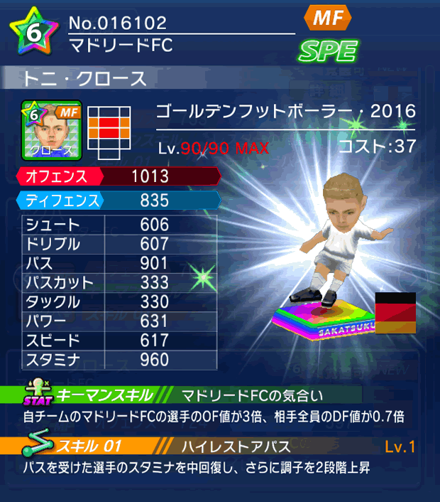 No.16102 トニ・クロース【GFB16】