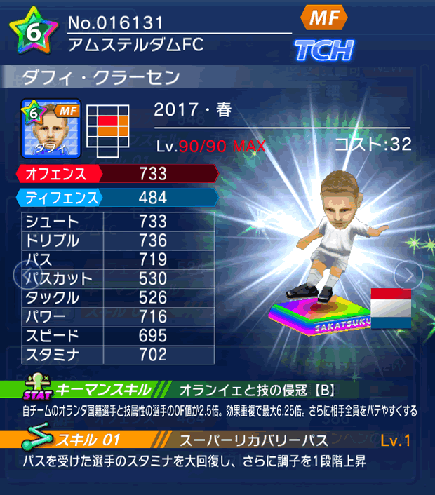 No.16131 ダフィ・クラーセン【17・春】