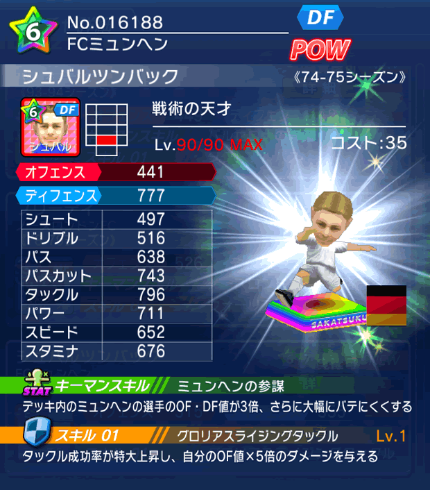 No.16188 シュバルツンバック【74-75LL】