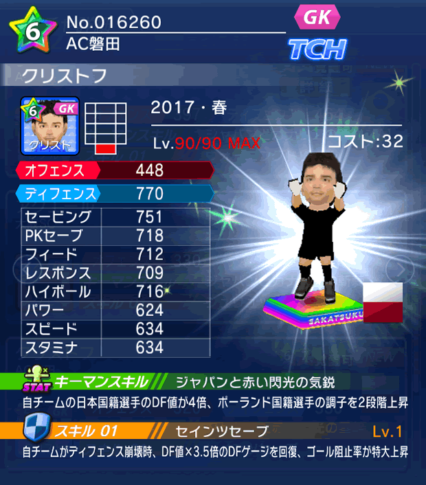 No.16260 クリストフ【17・春】