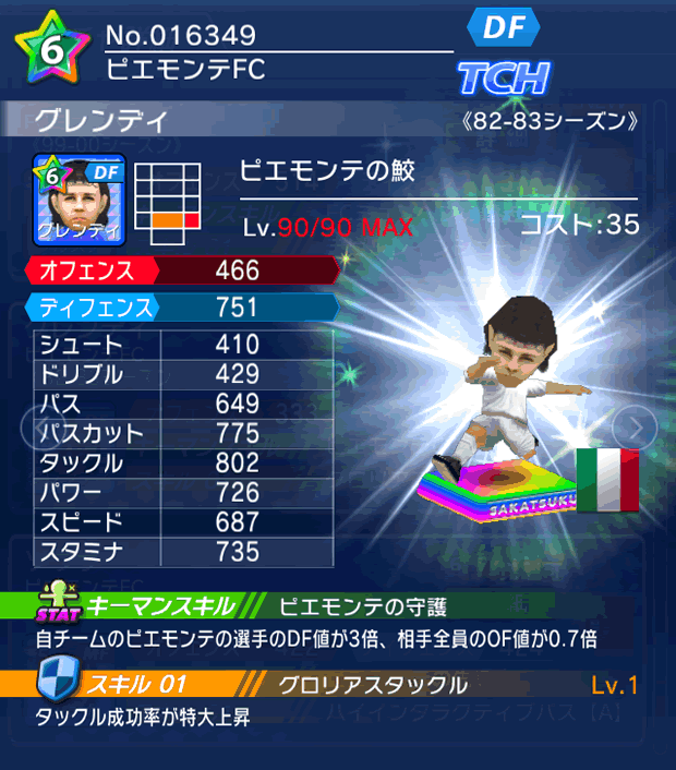 No.16349 グレンディ【82-83LL】