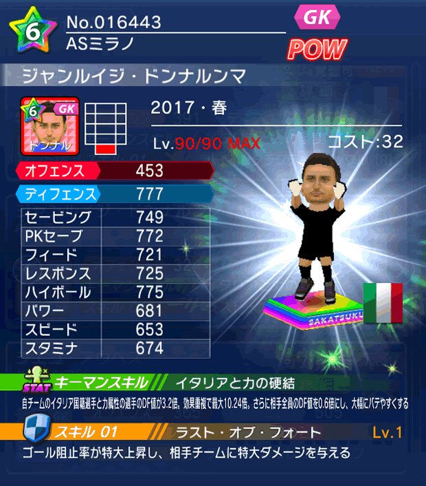 No.16443 ジャンルイジ・ドンナルンマ【17・春】