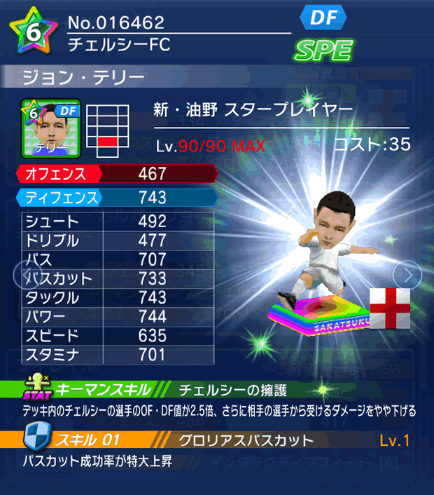 No.16462 ジョン・テリー【新油野・ST】