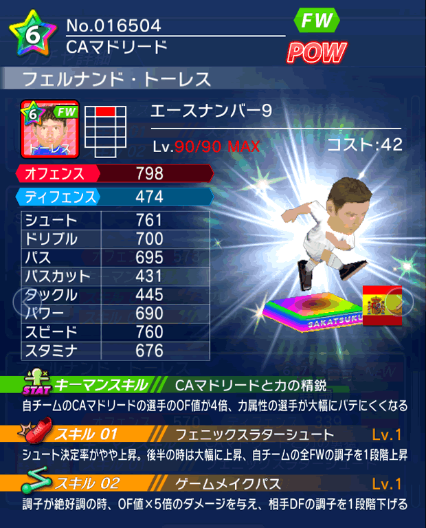 No.16504 フェルナンド・トーレス【No.9】